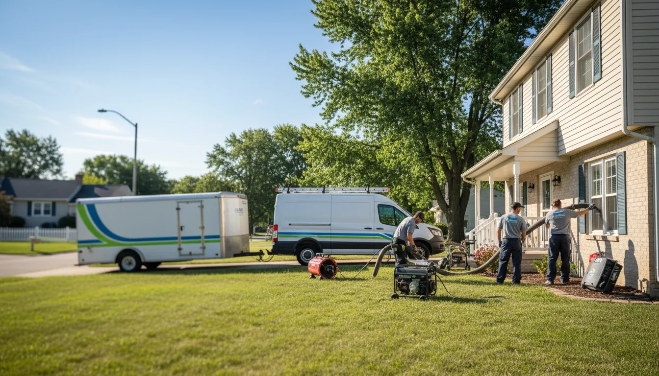 Flooded Basement Restoration And Cleanup With Repair in Cleveland, NM near me